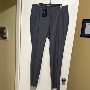 Hugo Boss Gray Dress Pants Slim Fit